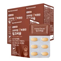 푸드버킷 프리미엄 간에좋은 밀크씨슬, 30정, 3개