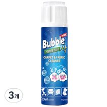 버블싹 패브릭 소파 폼 클리너, 500ml, 3개