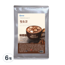 위드고 핫초코 파우더, 900g, 1개입, 6개
