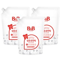 비앤비 섬유유연제 베르가못 리필, 1500ml, 3개입