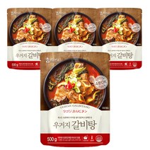 참스토리 우거지갈비탕, 500g, 4개