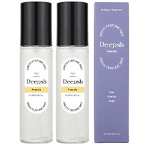 딥쉬 니치 퍼퓸 섬유향수 100ml, 프리지아, 2개
