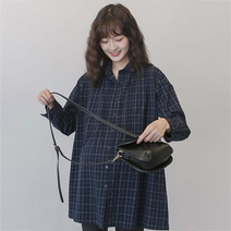 슈슈링 피터 체크 임산부 셔츠
