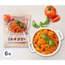 곰곰 로제 닭갈비 / 로제 닭갈비 소스 (냉장), 550g, 6개