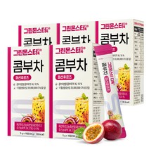 그린몬스터 디톡 콤부차 패션후르츠, 50g, 5개