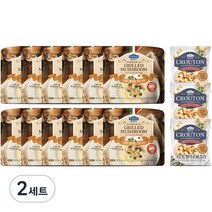 폰타나 그릴드 머쉬룸 크림수프 180g 10개 + 크루통 10g 3p, 2세트