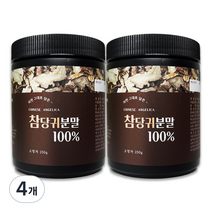 헬로우그린 참당귀 분말 통, 250g, 4개