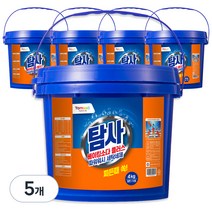 탐사 베이킹소다 플러스 세탁세제, 4kg, 5개
