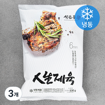 석관동 인생제육 (냉동), 530g, 3개