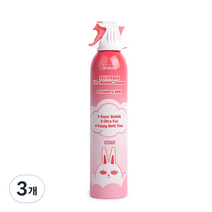 레시피박스 어린이 울트라 버블클렌저 스트로베리 밀크, 3개, 300ml