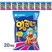 오리온 왕꿈틀이, 67g, 20개