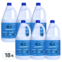 바른세제연구소 락스, 2L, 18개