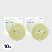 동구밭 올바른 샴푸바 중건성용, 10개, 100g