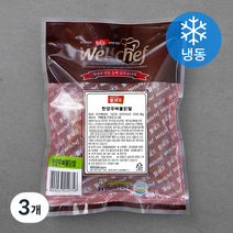 웰쉐프 한양 무뼈 불닭발 (냉동), 300g, 3개
