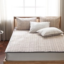 지베딩 메이드 극세사 패드 겸 카페트, 베이지그레이