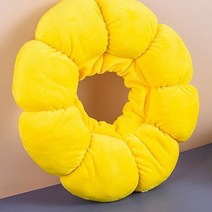 유앤미 반려동물 해바라기 목쿠션 넥카라 FYQ013, 옐로우