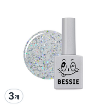 베씨 컬러 글리터 젤 11ml, GL05 미러볼 댄스, 3개