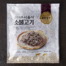 고기듬뿍 서울식 소불고기 500g + 전골용육수 80g + 당면 30g 세트 (냉장), 1세트