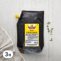 코다노 우동육수농축액, 2kg, 3개