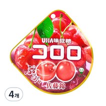 유하미카쿠토 코로로 체리 젤리, 4개, 40g