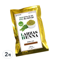 라자스헤나 헤나염색 100g, 브라운, 2개