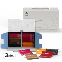 맥널티커피 핸드드립 버라이어티 커피 5종 x 6p 세트, 3세트