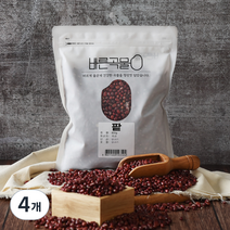 바른곡물 국산 적두(팥), 800g, 4개