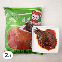 반찬단지 깻잎무침, 4kg, 2개
