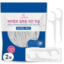 비타할로 일회용 치실 + 케이스, 2개, 1010개입