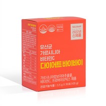 [가르시니아비타민k다이어트] 유산균 가르시니아 비타민C 다이어트 바이바이, 3.5g, 30포