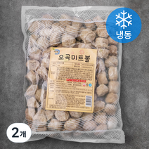 바른웰 오곡미트볼 (냉동), 1kg, 2개