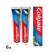 콜게이트 그레이트 레귤러 플레이버 치약, 175g, 6개