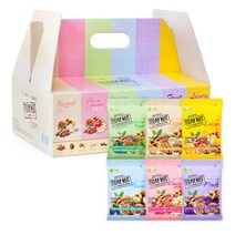 투데이 너트한줌 6종 견과 60개입, 1200g(프리미엄 10입, 요거트 10입, 후르츠 10입, 청포도향요거트 10입, 럭셔리 10입, 치즈퀴노아 10입), 1세트