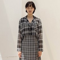 제이빈야드 여성용 메쉬 린넨 크롭 자켓