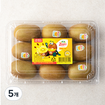제스프리 썬골드 키위, 1kg(중대과), 5개