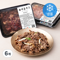 세울푸드 양념 소불고기 (냉동), 300g, 6개