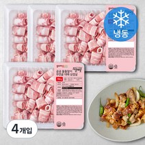곰곰 돌돌말이 무연골 대패 삼겹살, 750g, 4개입