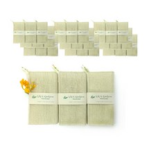 라르고센트 6겹 삼베 수세미, 100개입, 1개