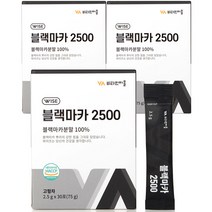 비타민마을 블랙마카 2500 분말 스틱, 2.5g, 90개