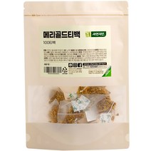 자연지인 메리골드 삼각티백, 100개