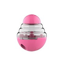 리스펫 댕뚝이 강아지 간식볼 13 x 10 cm, 핑크, 1개