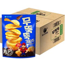 무뚝뚝감자칩 통후추 소금맛 과자, 60g, 6개