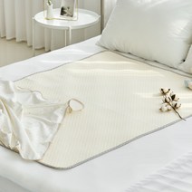 아가짱 유아용 논슬립 순면 방수요, 순수아이보리