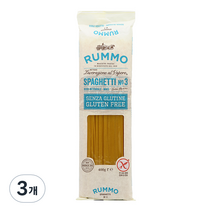 룸모 스파게티 글루텐프리 프리미엄 파스타, 400g, 3개