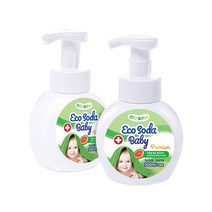 올원에코소다 베이비 핸드워시 300ml, 자몽, 2개