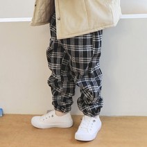 꼰띠키즈 아동용 투데이체크팬츠