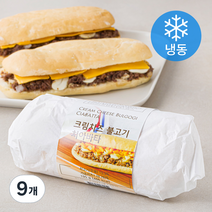 테이트 크림치즈 불고기 치아바타 (냉동), 195g, 9개