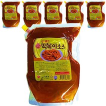 오뚜기 오쉐프 떡볶이소스 2kg, 6개