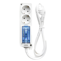 에코파워탭 고용량 배선차단용 2구 멀티탭 5m, 1개