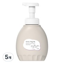 아이깨끗해 프리미엄 클린 비건 핸드워시 피오니향, 450ml, 5개